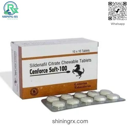Cenforce soft 100, supplied by ShiningRX