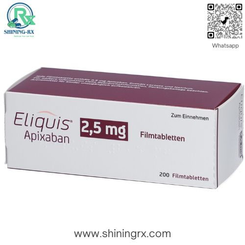 Eliquis 2.5mg, supplied by ShiningRX