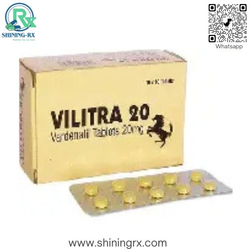 Vilitra 20, supplied by ShiningRX