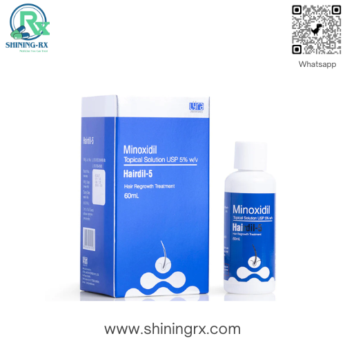 Hairdril-5 (Minoxidil Topical Solution USP 5% w/v), supplied by ShiningRX