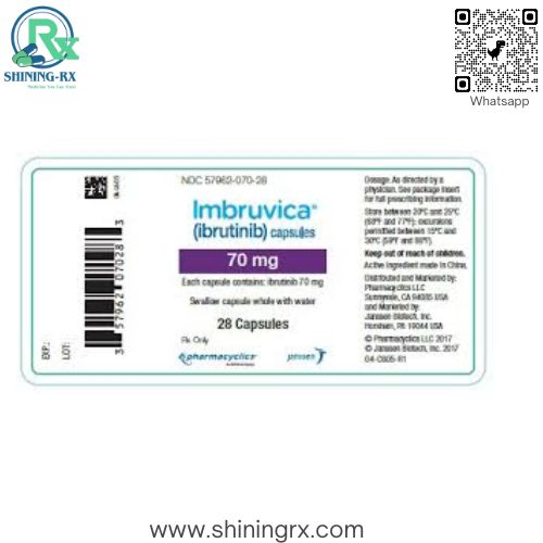 Imbruvica 70 mg, supplied by ShiningRX