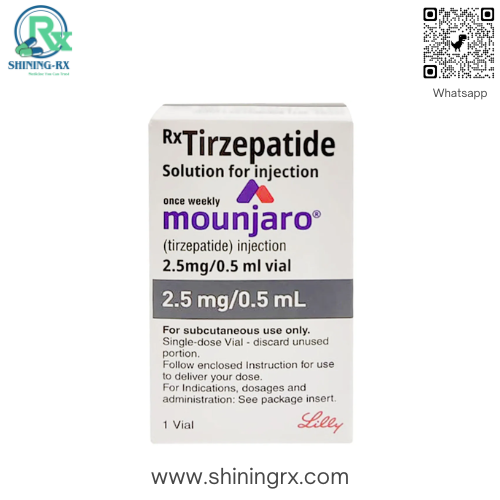 Mounjaro® (Tirzepatide) 2.5 mg/0.5 mL Solution for Injection, supplied by ShiningRX