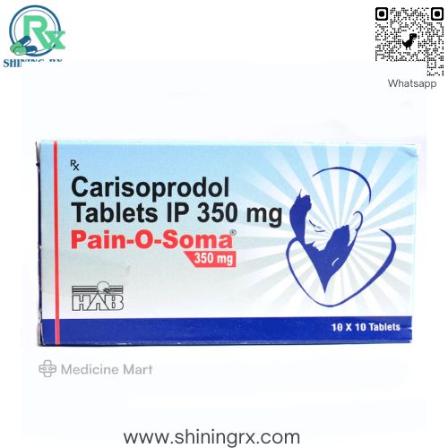 Pain-O-Soma 350mg, supplied by ShiningRX