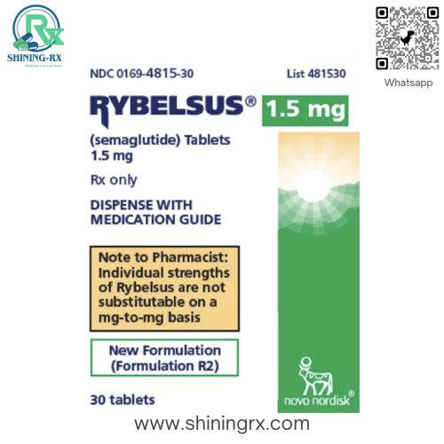 Rybelsus 1.5mg, supplied by ShiningRX