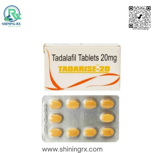 Tadarise 20mg, supplied by ShiningRX