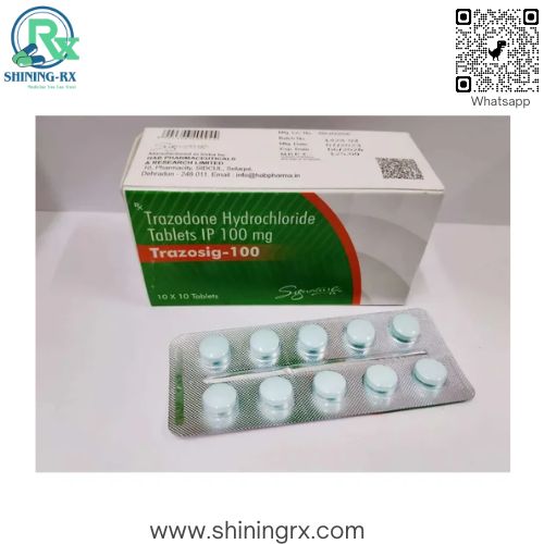 Trazosig-100, supplied by ShiningRX