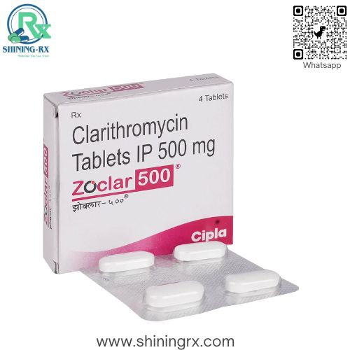 Zoclar 500, supplied by ShiningRX