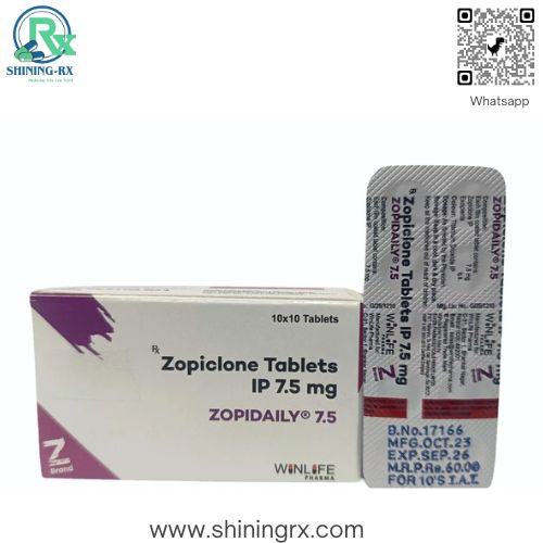 Zopicdaily 7.5mg, supplied by ShiningRX